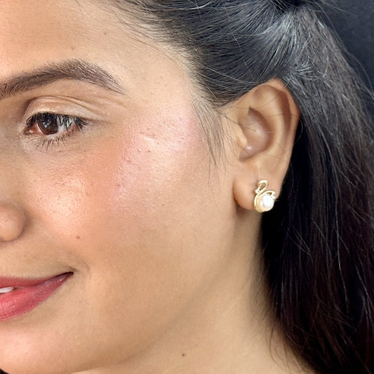 J Pearls Pearl Duck Earrings