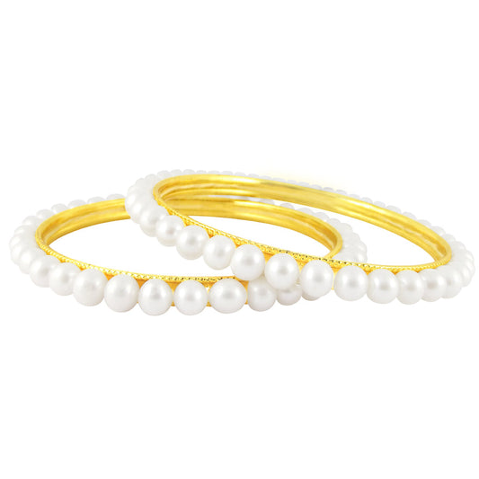 J Pearls Cordial Pearl Bangles - Real Pearl Jewelry - Grab2buy