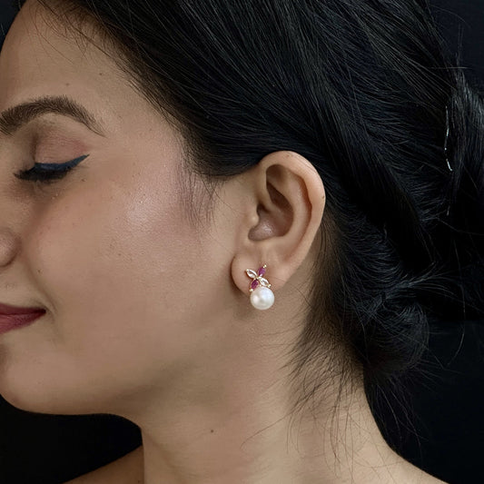 J Pearls Jasmine Pearl Earrings