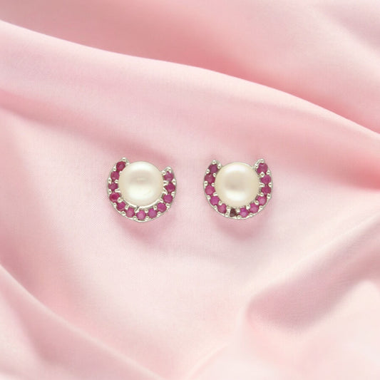 J Pearls Dheeksha Pearl Earrings
