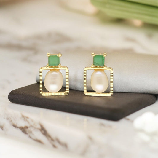 J Pearls Eva Pearl Earrings