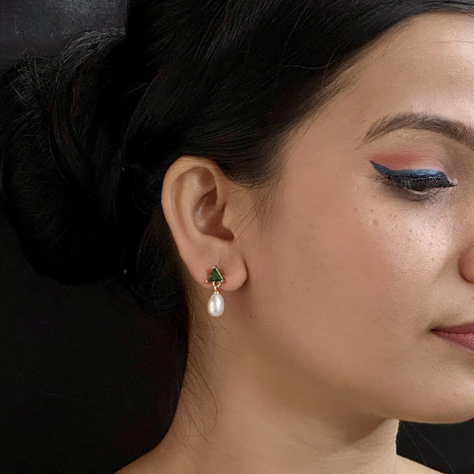 J Pearls Akshara Pearl Earrings