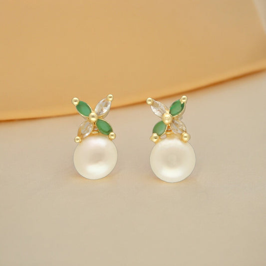 J Pearls Baheera Pearl Earrings