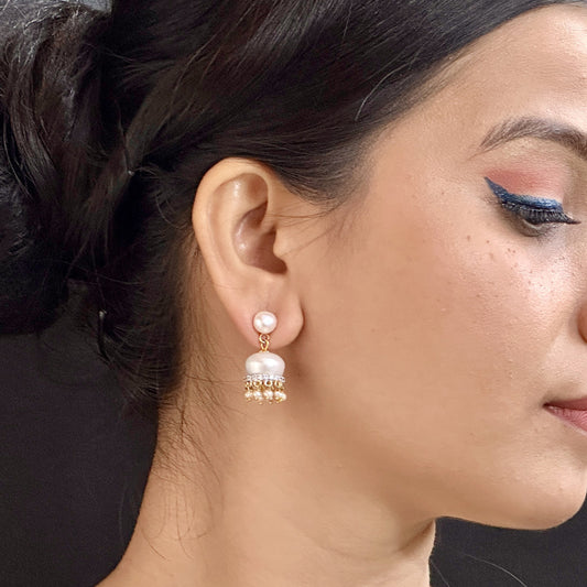 J Pearls Daksina Pearl Earrings