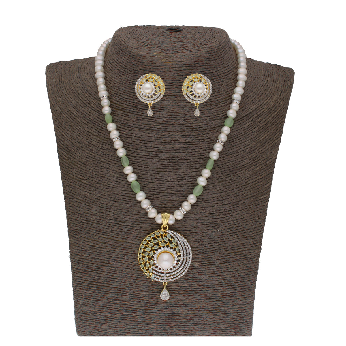 J Pearls Kyra 1 Line Pearl Sets - Real Pearl Jewelry - Grab2buy