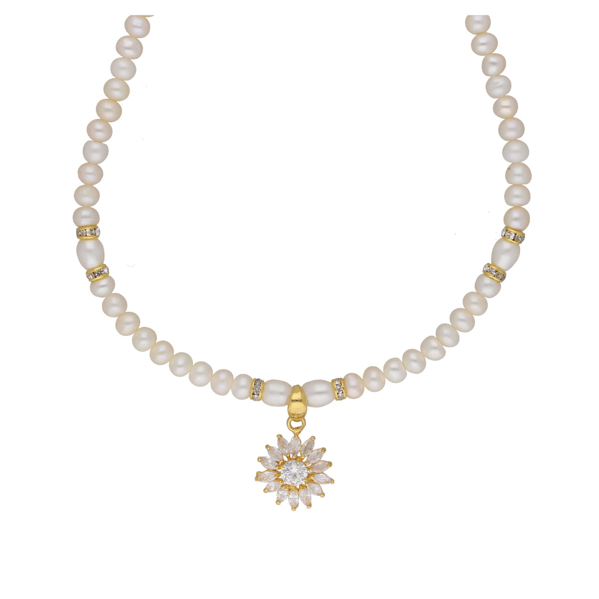 J Pearls Anahita 1 Line Pearl Sets - Real Pearl Jewelry - Grab2buy