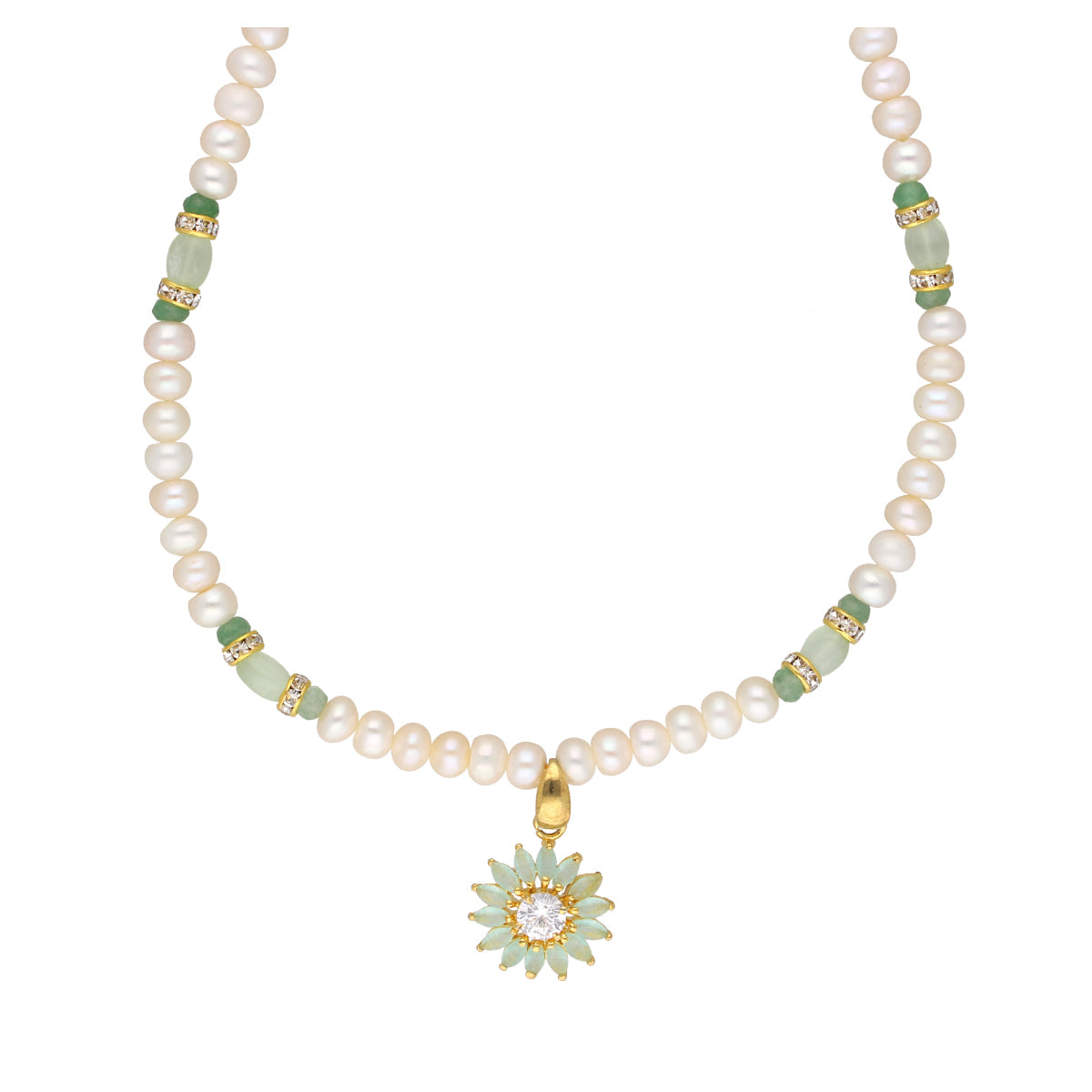 J Pearls Babita 1 Line Pearl Sets - Real Pearl Jewelry - Grab2buy