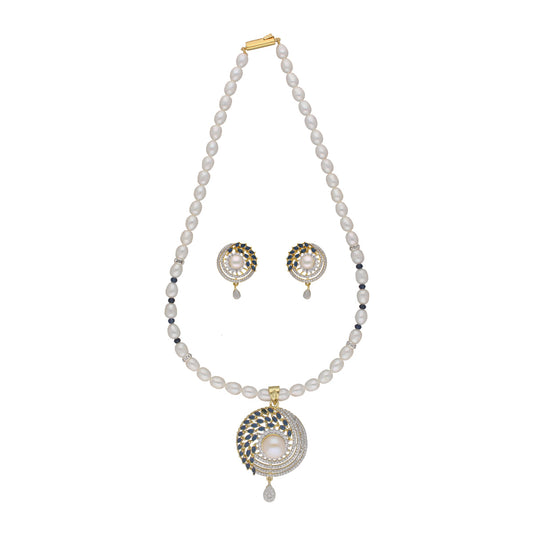 J Pearls Candalini 1 Line Pearl Sets - Real Pearl Jewelry - Grab2buy