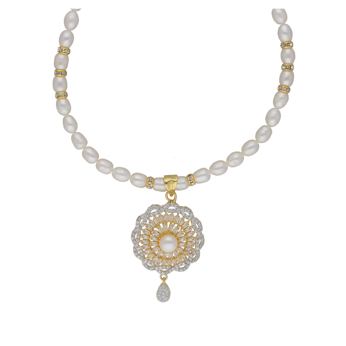J Pearls Gianna 1 Line Pearl Sets - Real Pearl Jewelry - Grab2buy