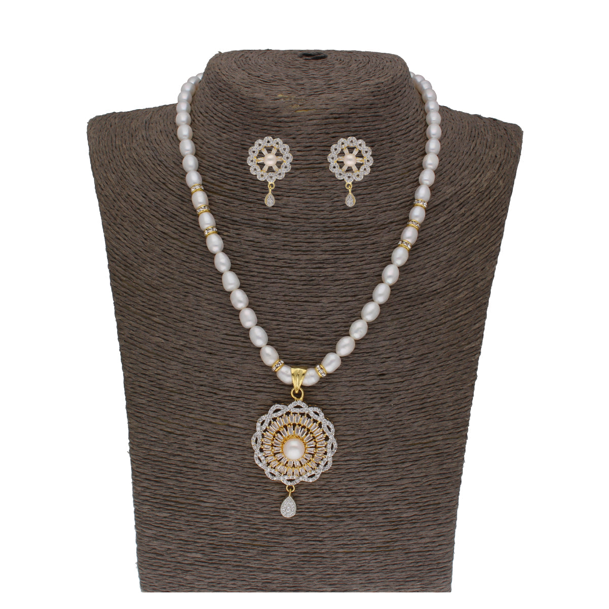 J Pearls Gianna 1 Line Pearl Sets - Real Pearl Jewelry - Grab2buy