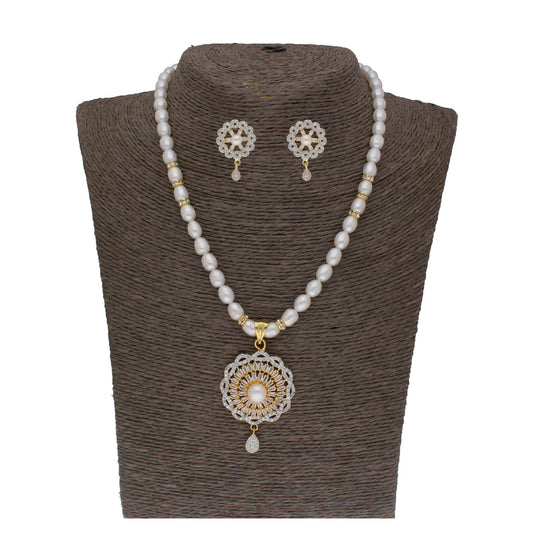 J Pearls Gianna 1 Line Pearl Sets - Real Pearl Jewelry - Grab2buy