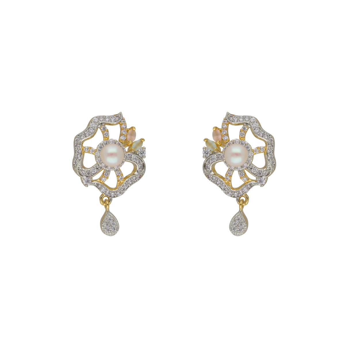 J Pearls Dheivavadivu 1 Line Pearl Sets - Real Pearl Jewelry - Grab2buy