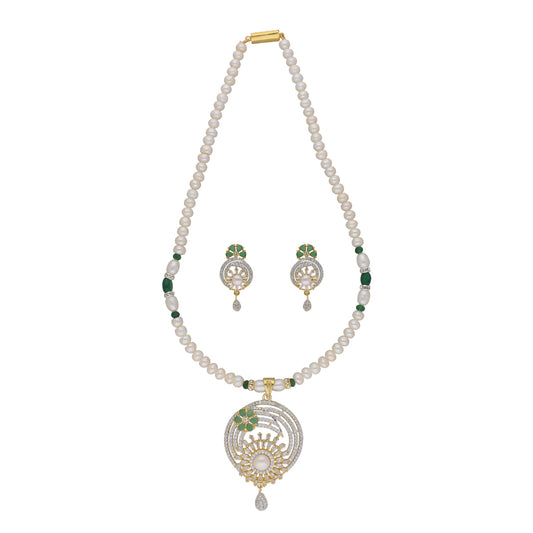J Pearls Naira 1 Line Pearl Sets - Real Pearl Jewelry - Grab2buy