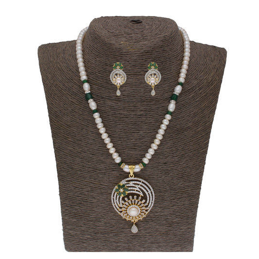 J Pearls Naira 1 Line Pearl Sets - Real Pearl Jewelry - Grab2buy