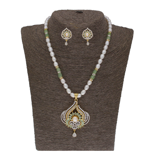 J Pearls Dhavni 1 Line Pearl Sets - Real Pearl Jewelry - Grab2buy