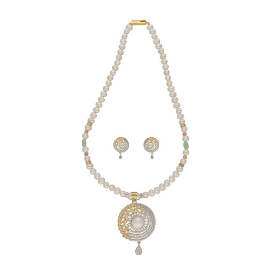 J Pearls Baani 1 Line Pearl Sets - Real Pearl Jewelry - Grab2buy