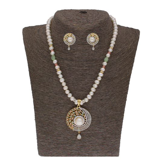 J Pearls Baani 1 Line Pearl Sets - Real Pearl Jewelry - Grab2buy