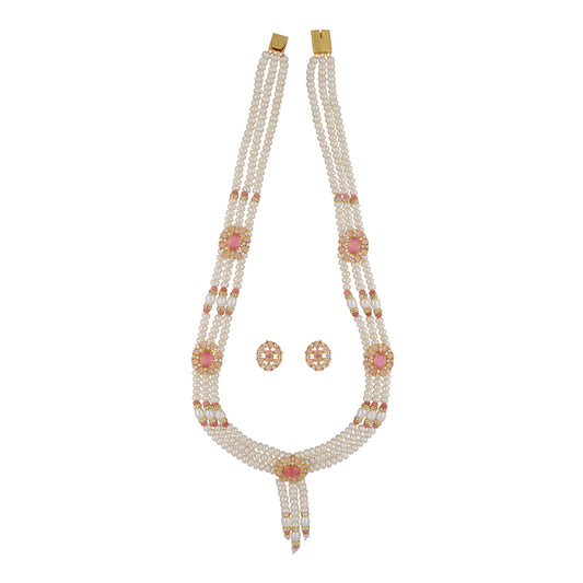 J Pearls Eva 3 Lines Pearl Sets - Real Pearl Jewelry - Grab2buy