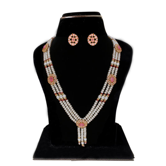 J Pearls Eva 3 Lines Pearl Sets - Real Pearl Jewelry - Grab2buy