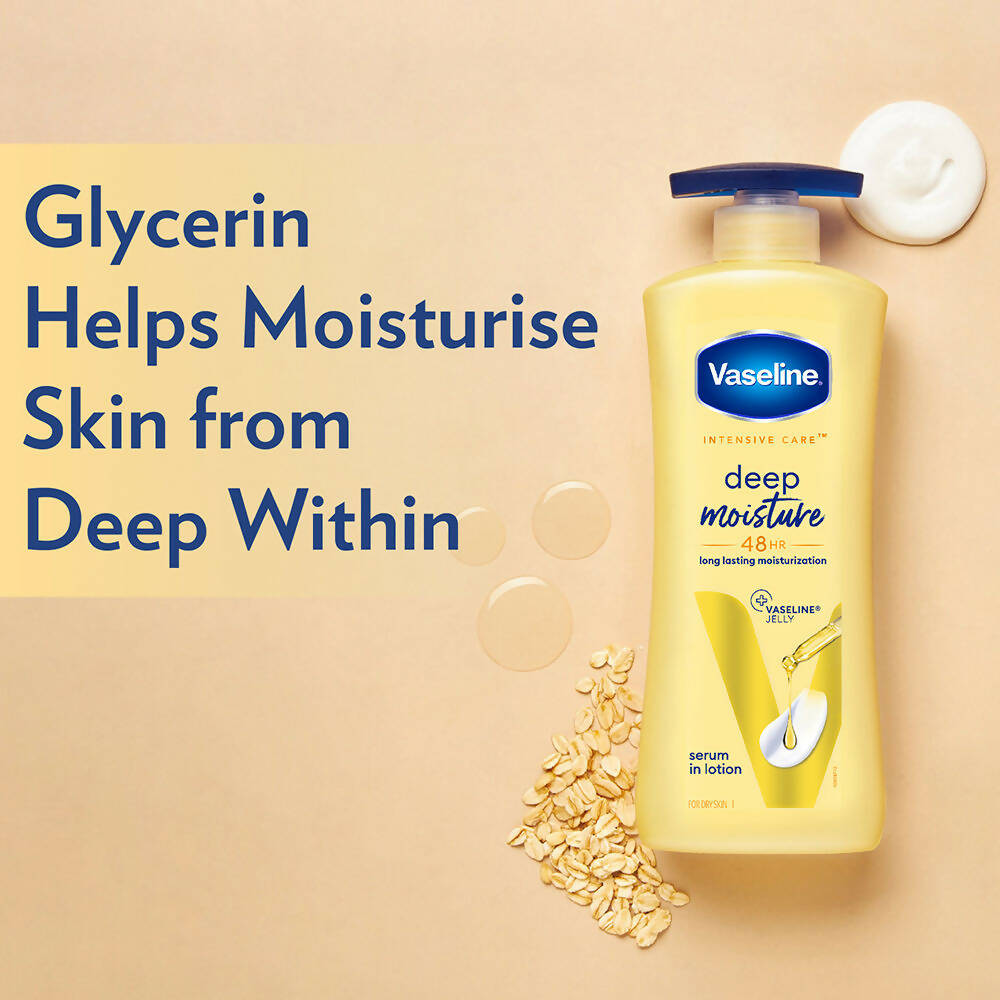 Vaseline Deep Moisture Serum In Lotion 