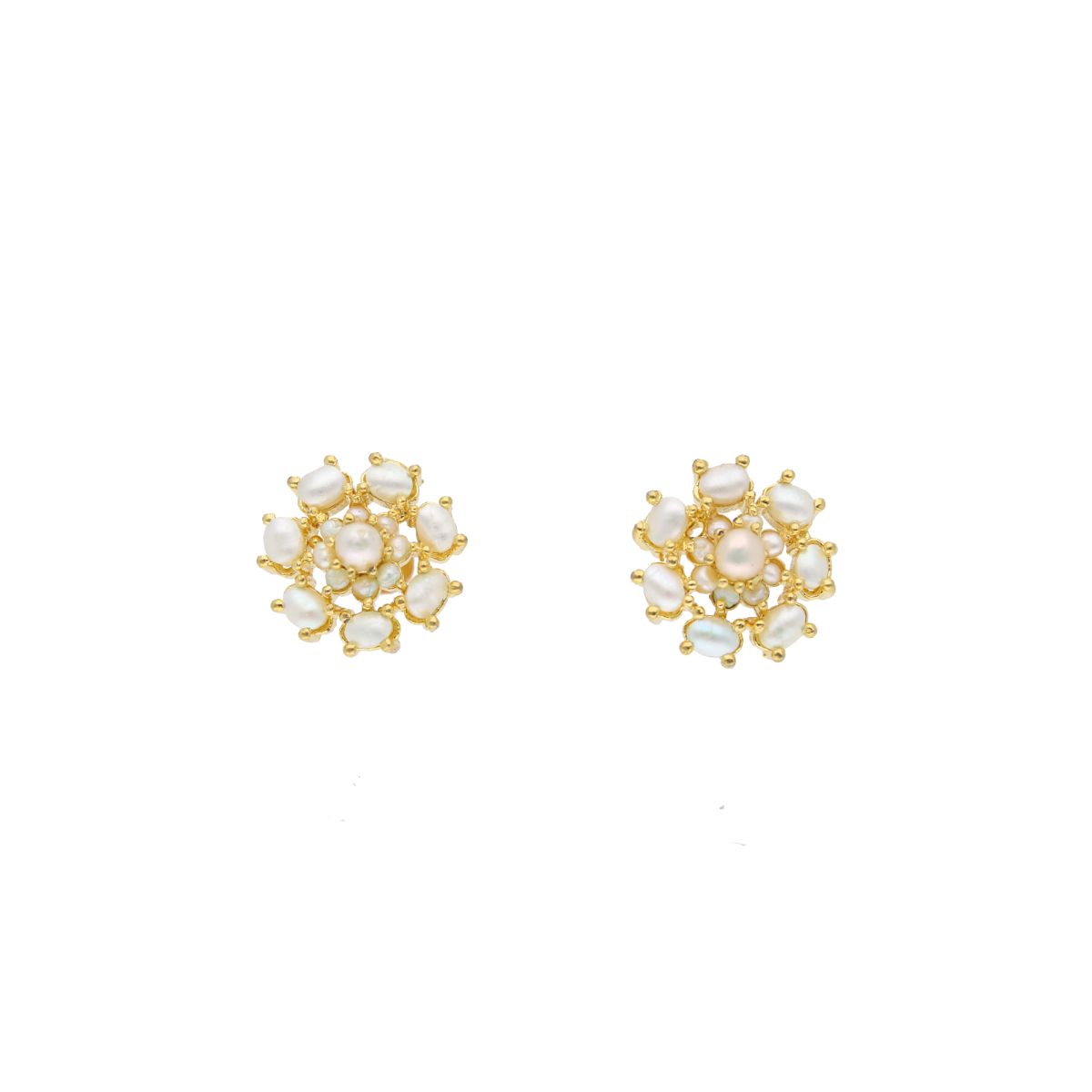J Pearls Siddhi Pearl Earrings - Real Pearl Jewelry - Grab2buy