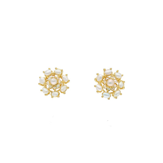 J Pearls Siddhi Pearl Earrings - Real Pearl Jewelry - Grab2buy