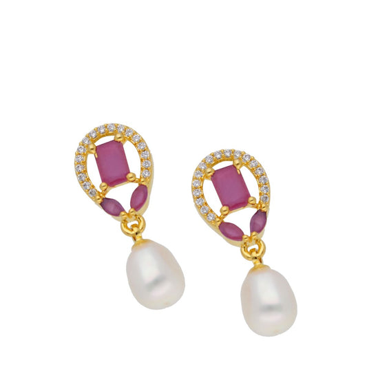J Pearls Yami Pearl Earrings - Real Pearl Jewelry - Grab2buy