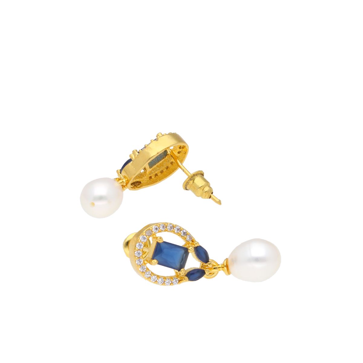 J Pearls Abanti Pearl Earrings - Real Pearl Jewelry - Grab2buy