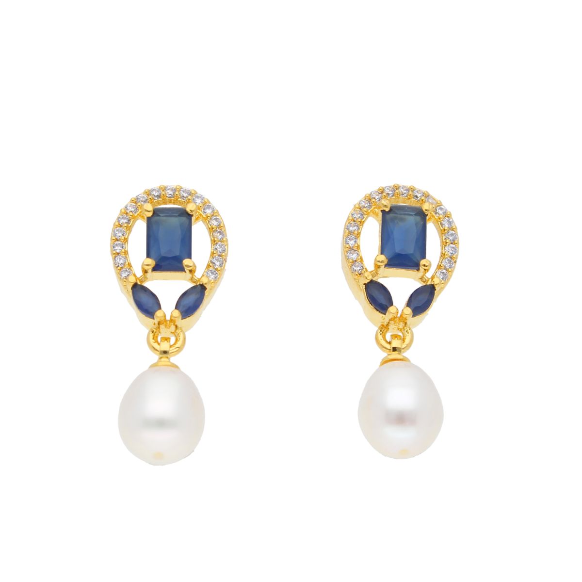 J Pearls Abanti Pearl Earrings - Real Pearl Jewelry - Grab2buy