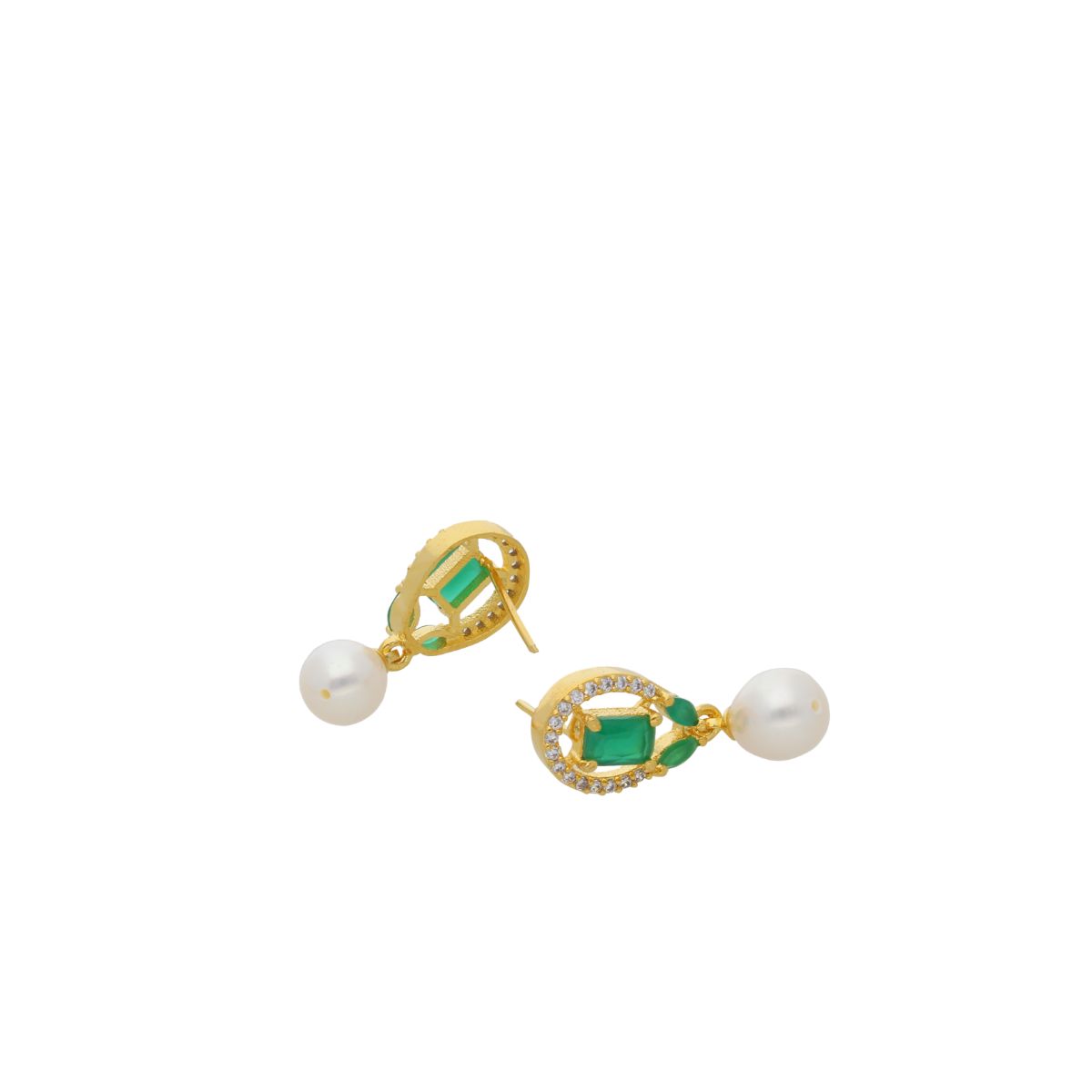 J Pearls Abeni Pearl Earrings - Real Pearl Jewelry - Grab2buy