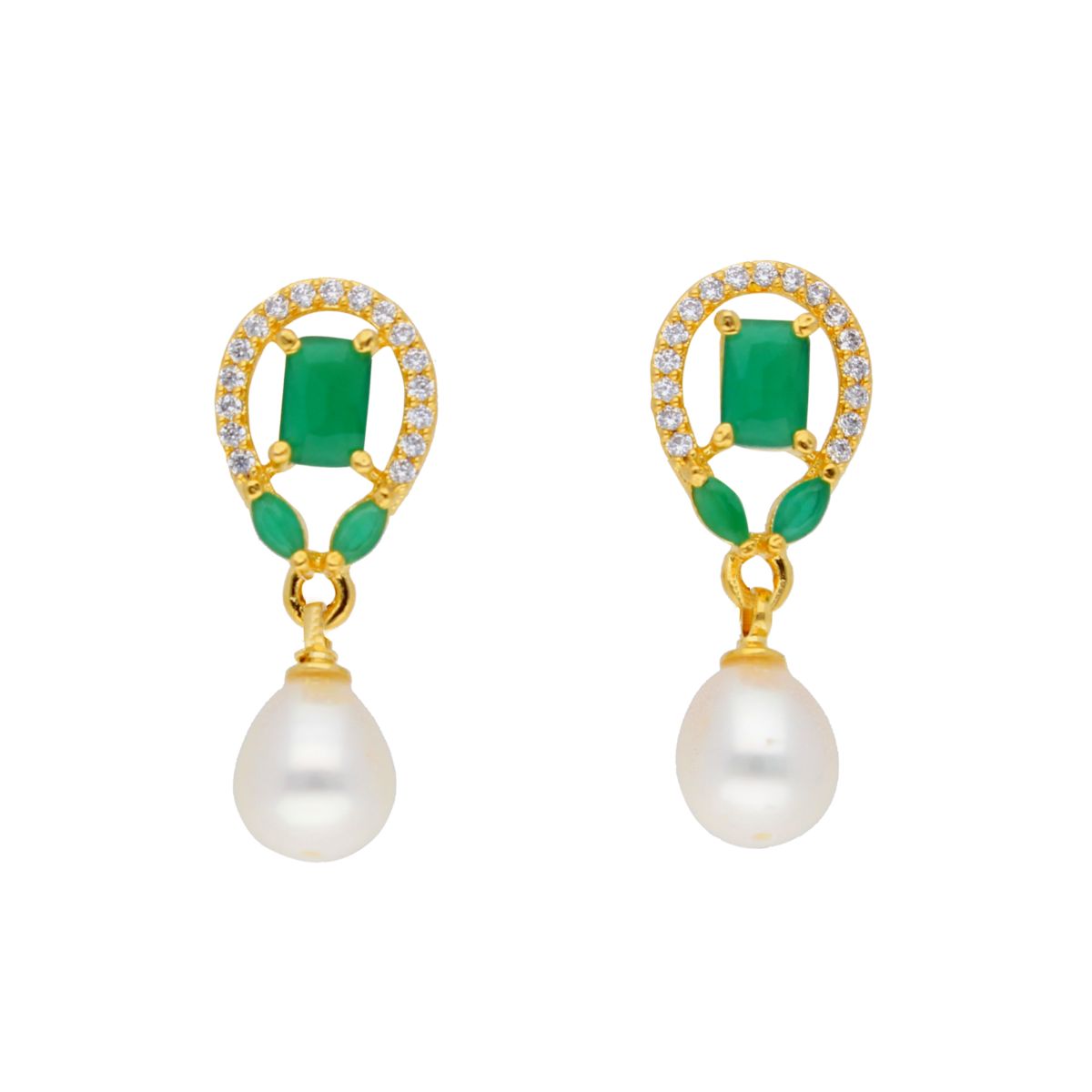 J Pearls Abeni Pearl Earrings - Real Pearl Jewelry - Grab2buy