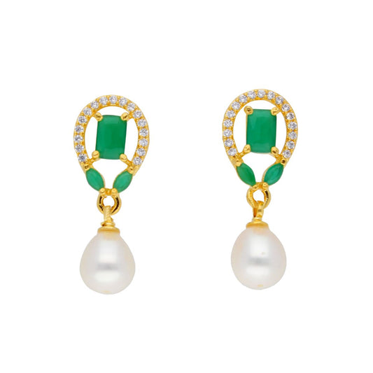 J Pearls Abeni Pearl Earrings - Real Pearl Jewelry - Grab2buy