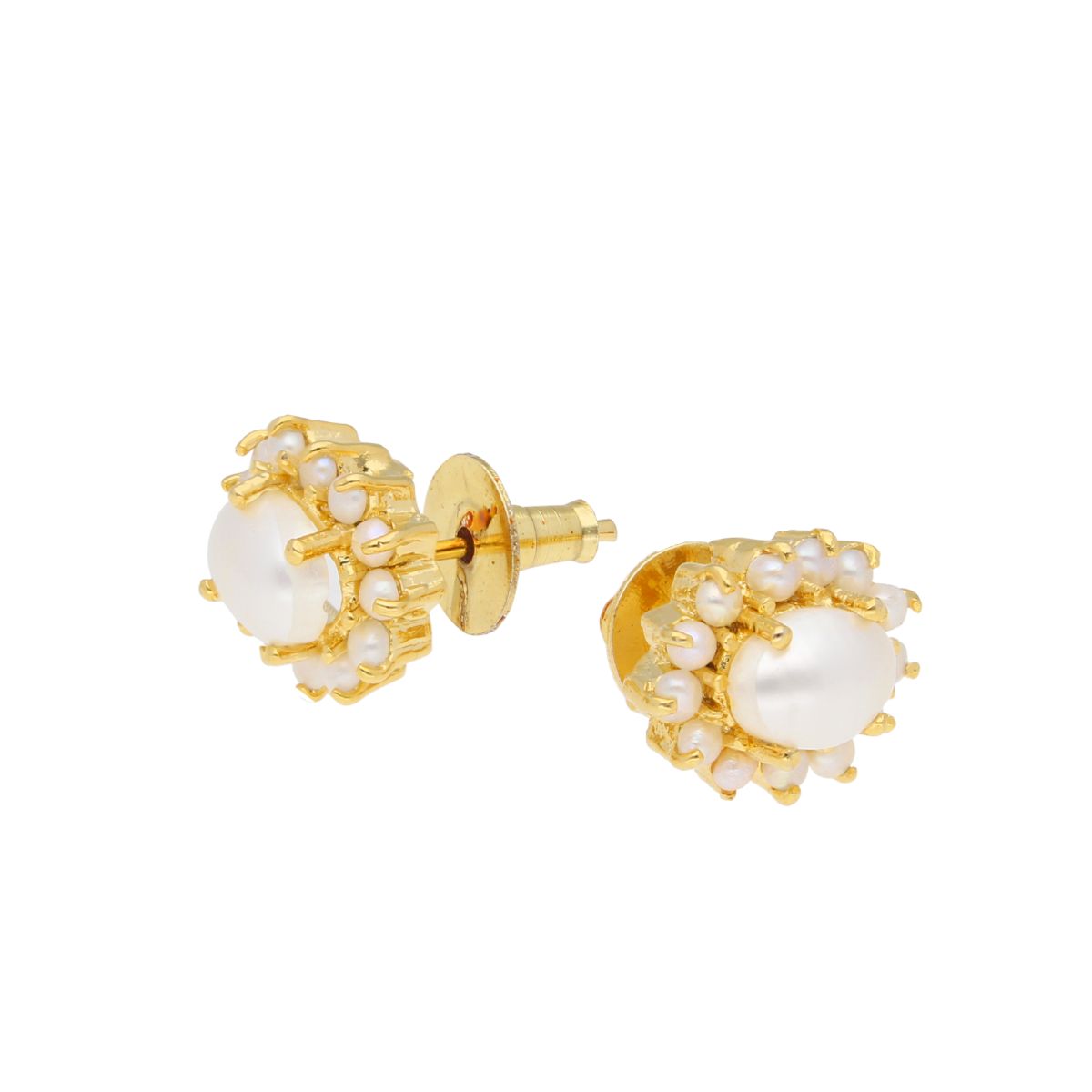 J Pearls Shine Pearl Earrings - Real Pearl Jewelry - Grab2buy