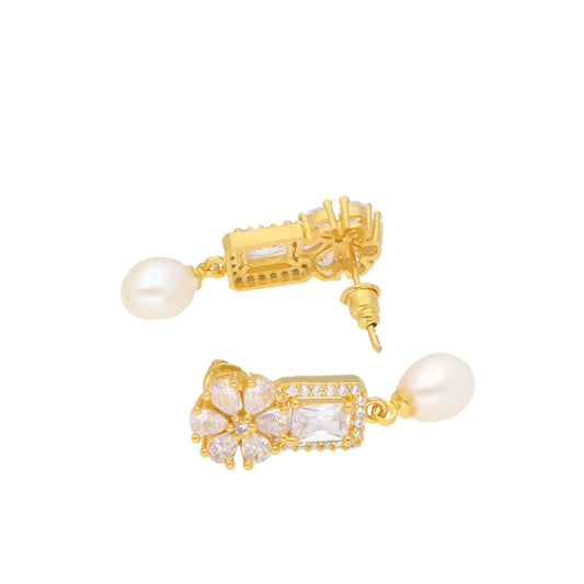 J Pearls Babita Pearl Earrings - Real Pearl Jewelry - Grab2buy