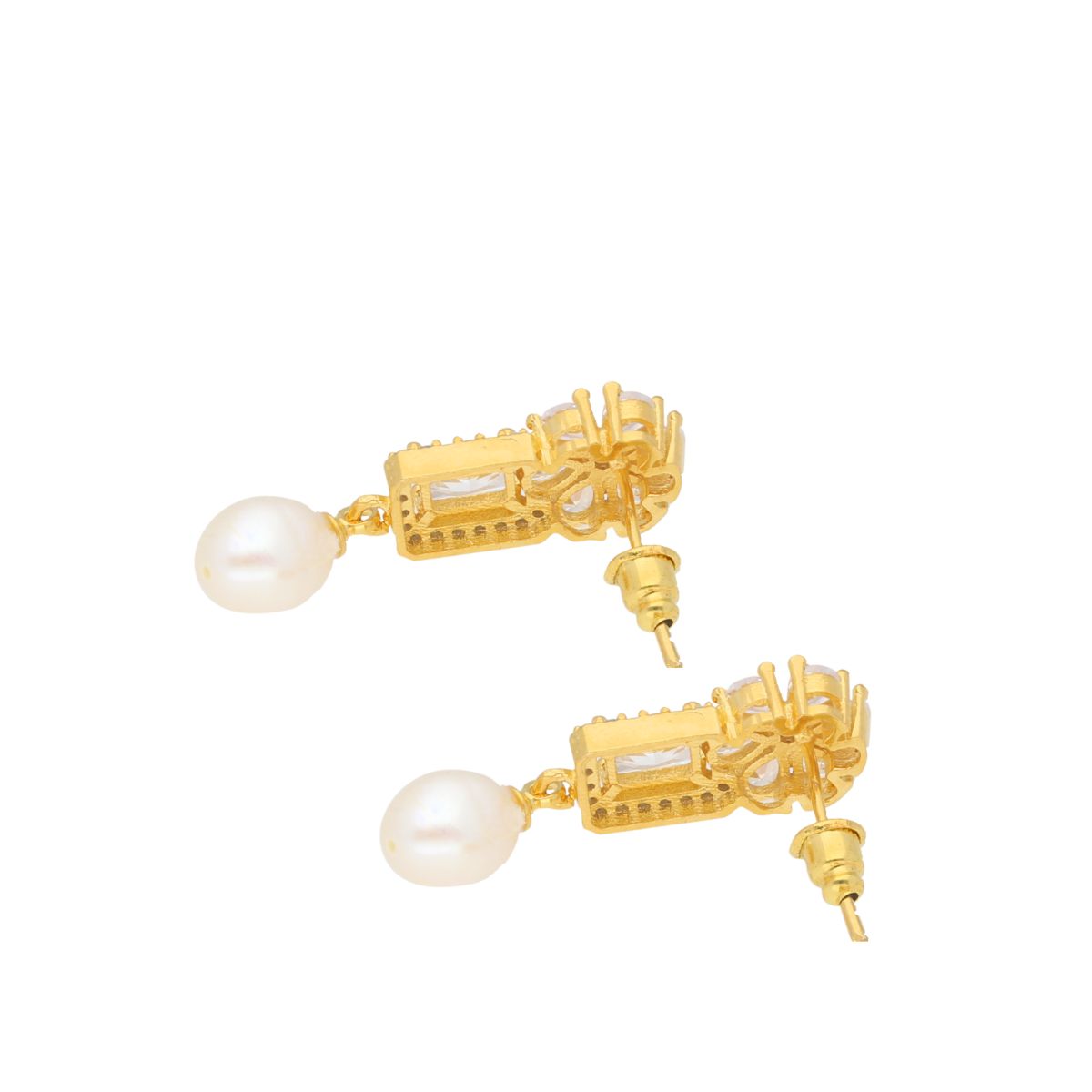 J Pearls Babita Pearl Earrings - Real Pearl Jewelry - Grab2buy