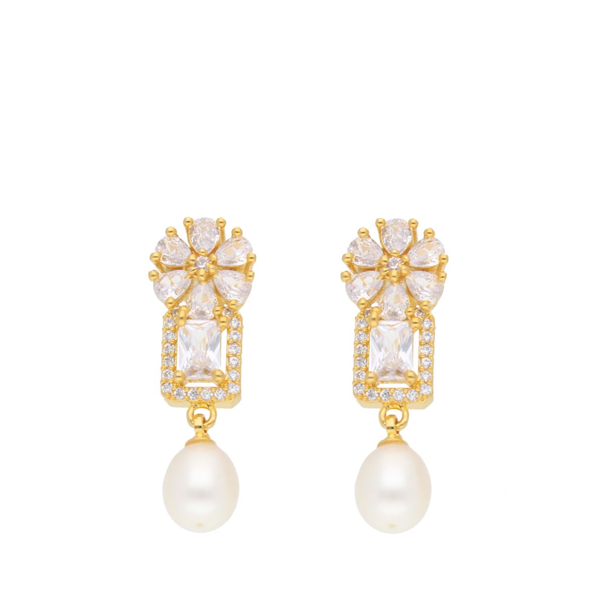 J Pearls Babita Pearl Earrings - Real Pearl Jewelry - Grab2buy