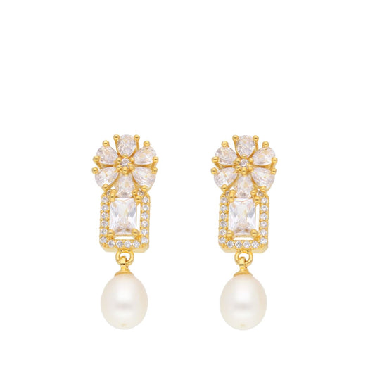 J Pearls Babita Pearl Earrings - Real Pearl Jewelry - Grab2buy