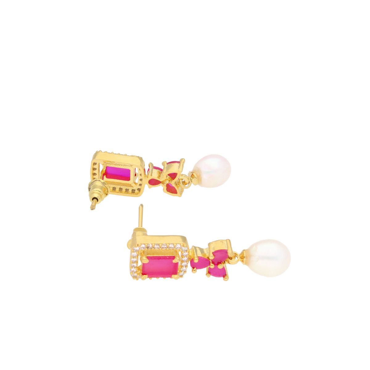 J Pearls Siddhi Pearl Earrings - Real Pearl Jewelry
