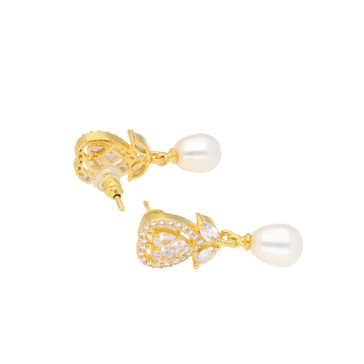 J Pearls Yami Pearl Earrings - Real Pearl Jewelry