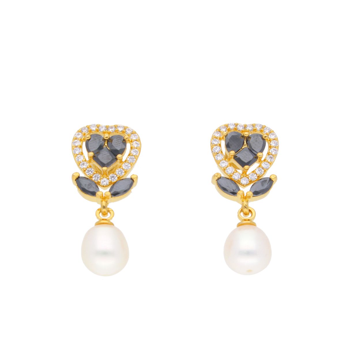 J Pearls Iditri Pearl Earrings - Real Pearl Jewelry - Grab2buy