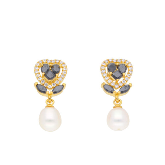 J Pearls Iditri Pearl Earrings - Real Pearl Jewelry - Grab2buy