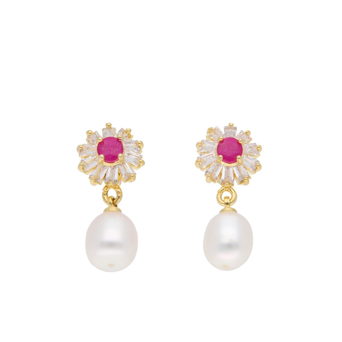 J Pearls Anahita Pearl Earrings - Real Pearl Jewelry - Grab2buy
