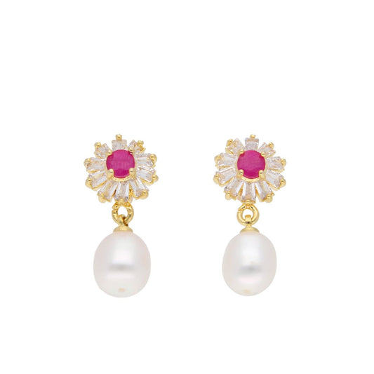 J Pearls Anahita Pearl Earrings - Real Pearl Jewelry - Grab2buy