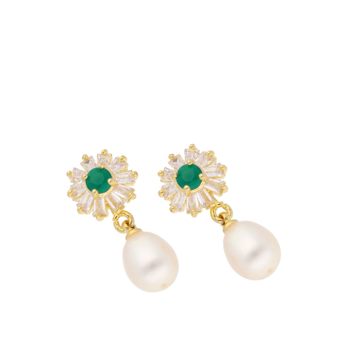 J Pearls Siddhi Pearl Earrings - Real Pearl Jewelry