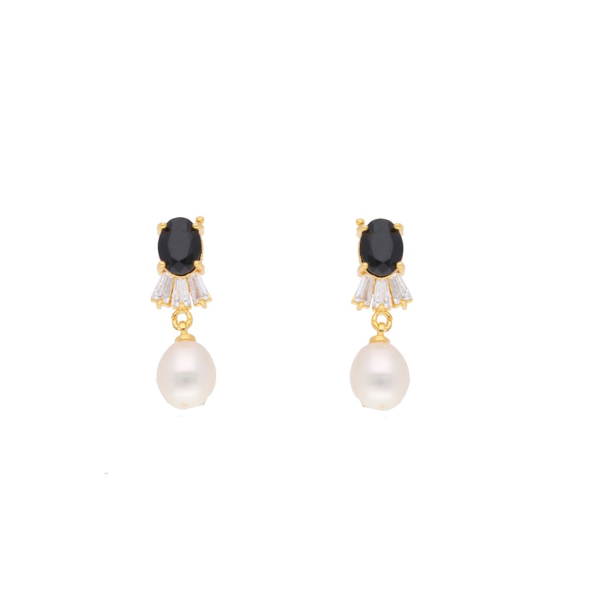 J Pearls Abanti Pearl Set - Real Pearl Jewelry - Swadesiicart