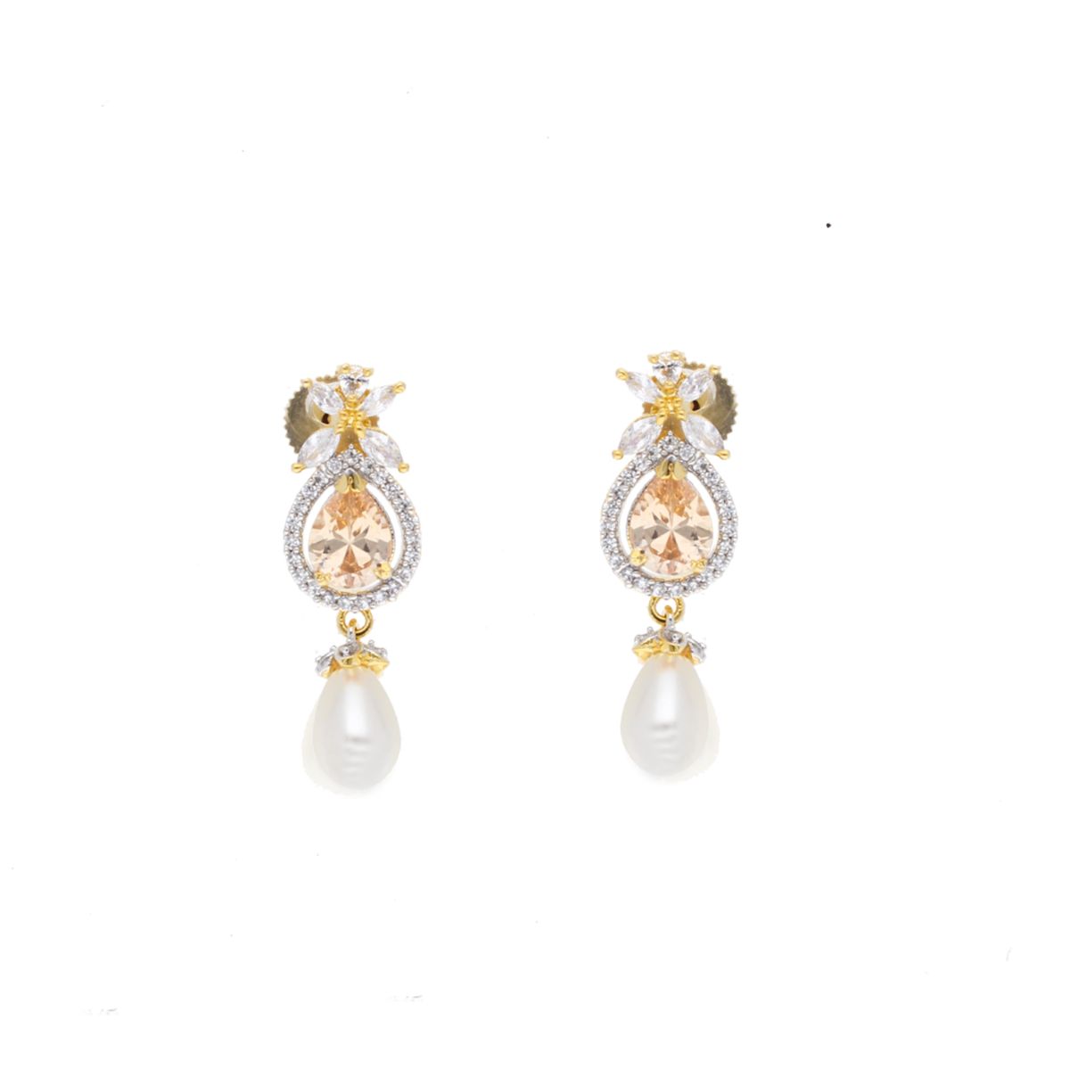 J Pearls Baani Pearl Set - Real Pearl Jewelry - Grab2buy