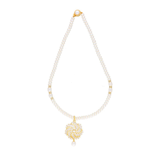 J Pearls Siddhi Pearl Set - Real Pearl Jewelry - Grab2buy