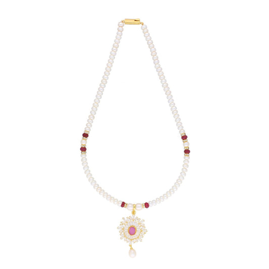J Pearls Abdhija Pearl Set - Real Pearl Jewelry - Grab2buy