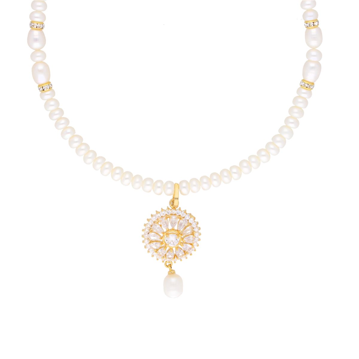 J Pearls Baheera Pearl Set - Real Pearl Jewelry - Grab2buy