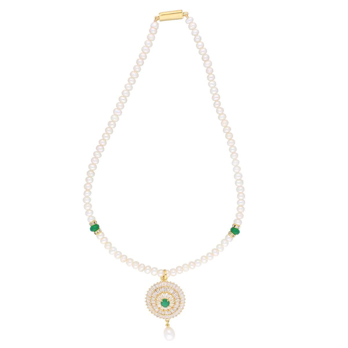 J Pearls Eeshvi Pearl Set - Real Pearl Jewelry - Grab2buy